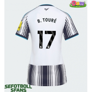 Newcastle United Bazoumana Toure #17 Hemmatröja Kvinnor 2026-27 Kortärmad